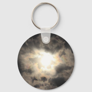 SunClouds.JPG Keychain