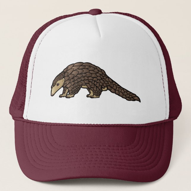 Sunda Pangolin Trucker Hat (Front)