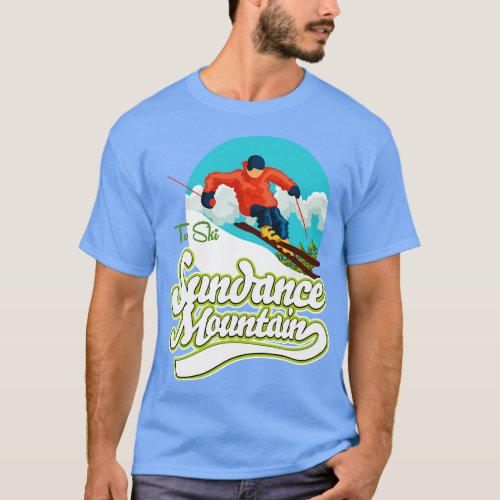 Sundance Mountain ski T_Shirt