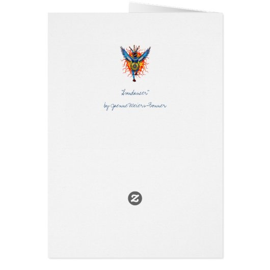 Sundancer Blank Card (Back)