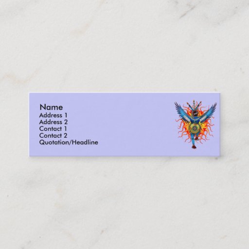 Customizable Sundancer Profile Card Business Card Templates