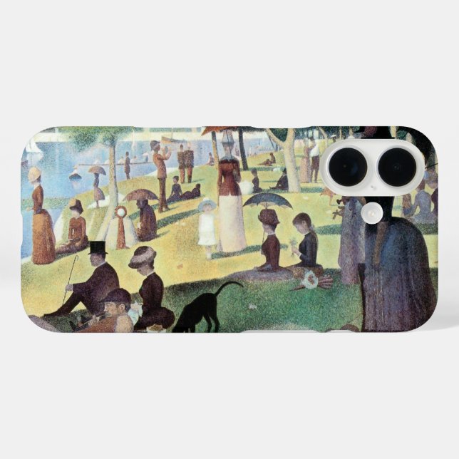 Sunday Afternoon, Island La Grande Jatte by Seurat Case-Mate iPhone Case (Back (Horizontal))