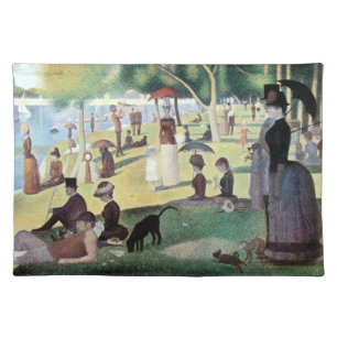 Sunday Afternoon, Island La Grande Jatte by Seurat Placemat