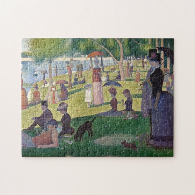 Sunday Afternoon on the Island of La Grande Jatte Jigsaw Puzzle (Horizontal)