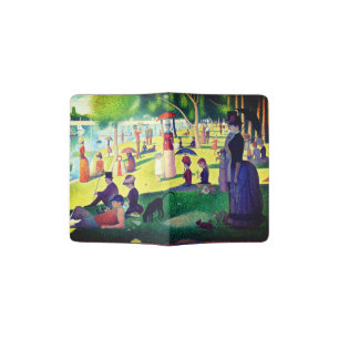 Sunday Afternoon On The Island Of La Grande Jatte Passport Holder
