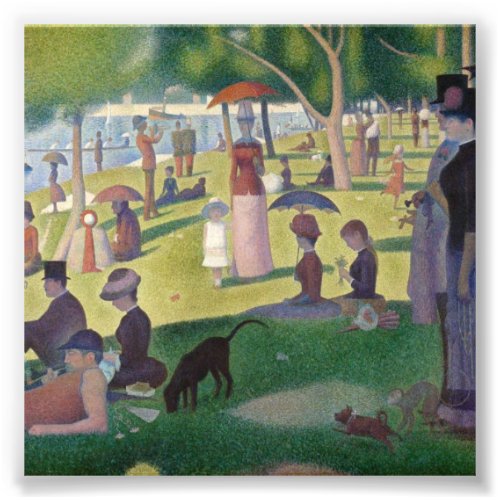 Sunday Afternoon on the Island of La Grande Jatte Photo Print