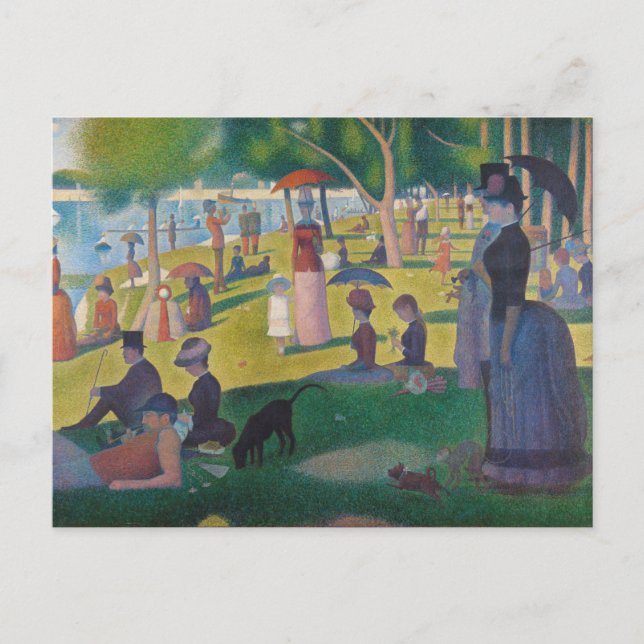 Sunday Afternoon on the Island of La Grande Jatte Postcard (Front)
