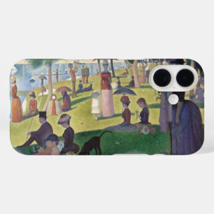 Sunday Afternoon Seurat Neo Impressionist Painting iPhone 16 Case