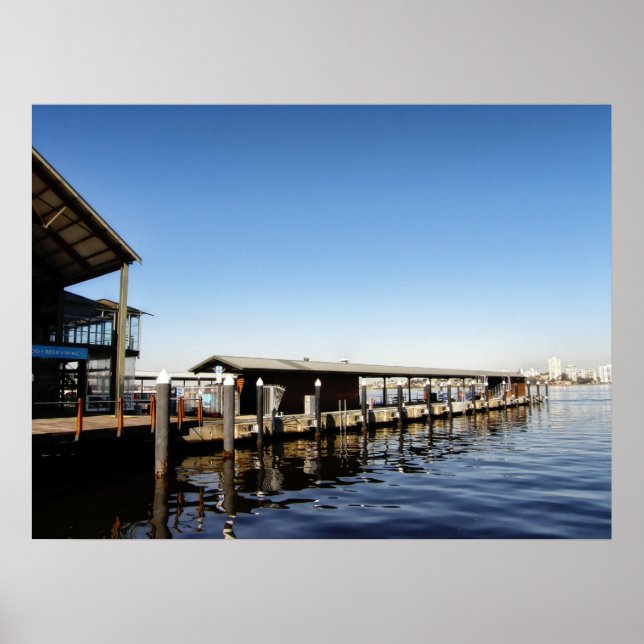 Sunday at marina | Perth, Australia Poster (Front)