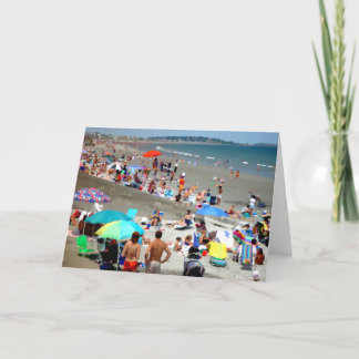 Sunday at Nantasket Beach Card