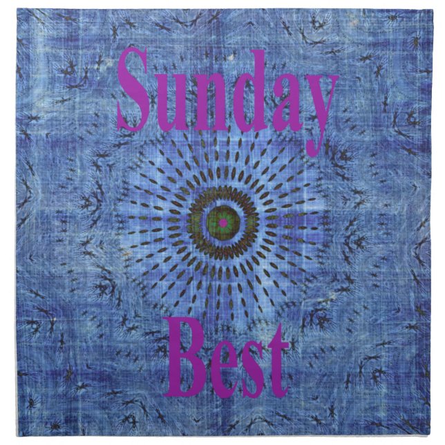 Sunday Best Napkin (Front)