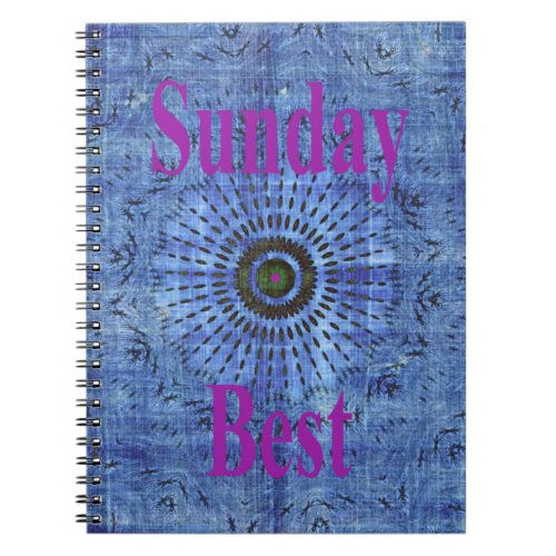 Sunday Best Notebook