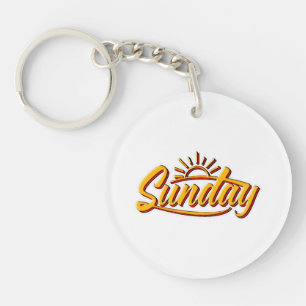 SUNDAY BEST SUMMER KEYCHAIN