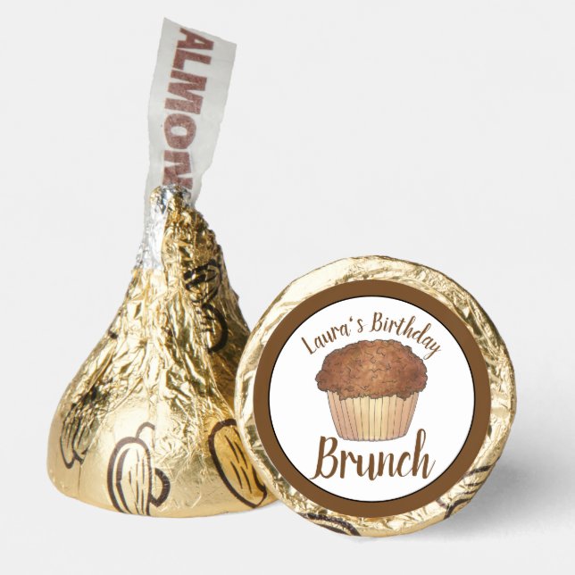 Sunday Breakfast Brunch Streusel Crumb Muffin Hershey®'s Kisses® (Front)