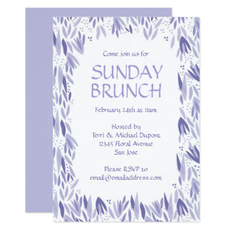 Sunday Brunch Invitation Wording 3