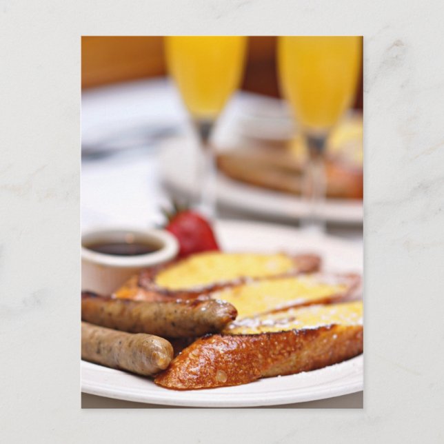Sunday Brunch Postcard (Front)