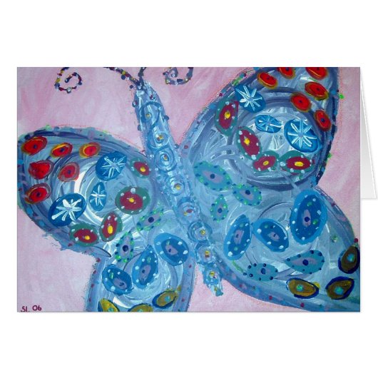 sunday butterfly cards (Front Horizontal)