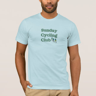 Sunday Cycling Club T‑Shirt – Minimalist Weekend R T-Shirt