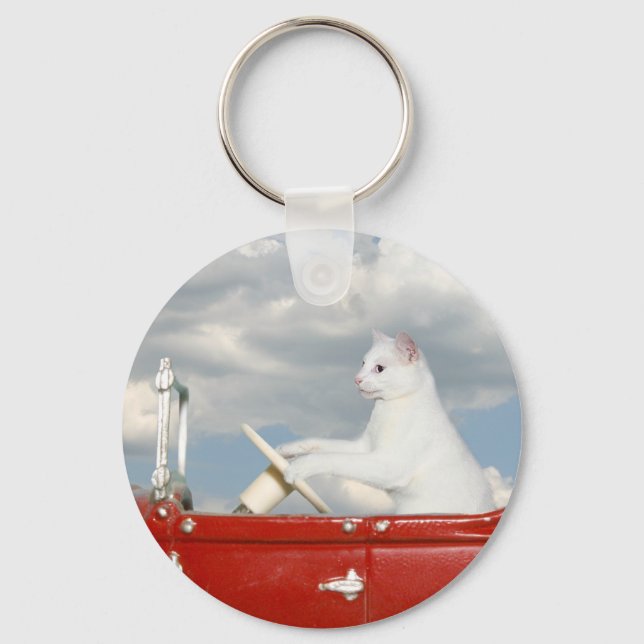 Sunday drive keychain (Front)