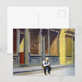 Sunday | Edward Hopper | Postcard