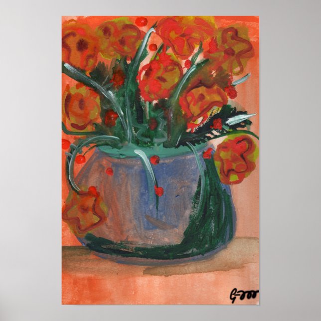 Sunday Flowers Poster (Front)