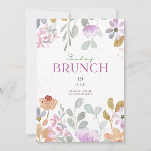 Sunday Funday Brunch Invitation - Elegant & Custom