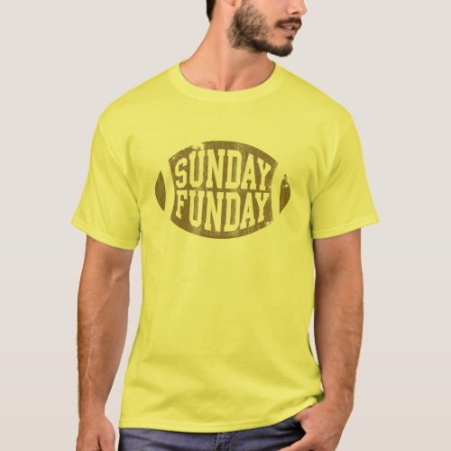 Sunday Funday Football T shirt