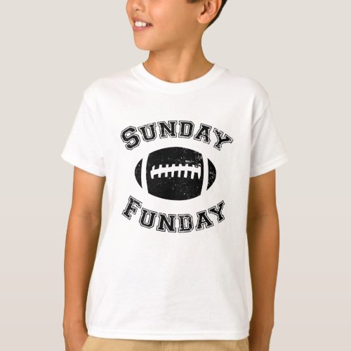 Sunday Funday Football T_Shirt