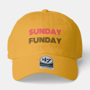 Sunday Funday Funny Personalize 47 Brand Hat