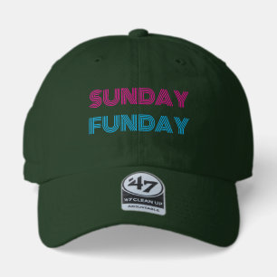 Sunday Funday Funny Personalize 47 Brand Hat