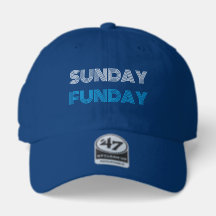 Sunday Funday Funny Personalize 47 Brand Hat