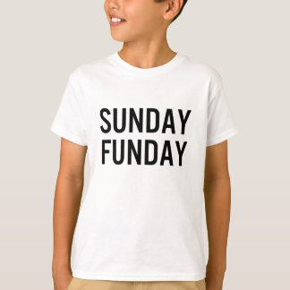 Sunday Funday Kids Unisex T-Shirt