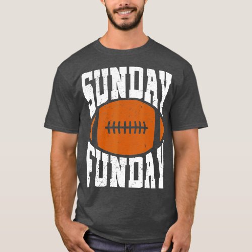 Sunday Funday  Vintage Fun Day Sports Design  58 T_Shirt
