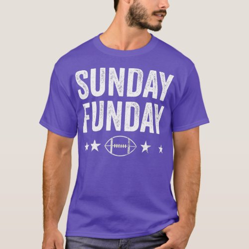 Sunday Funday  Vintage Fun Day Sports Design  61 T_Shirt