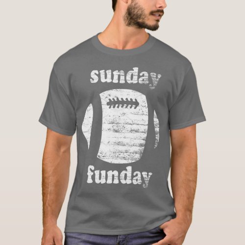 Sunday Funday  Vintage Fun Day Sports Design  68 T_Shirt