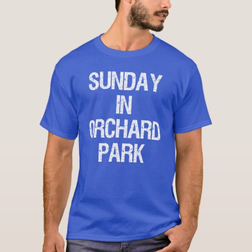 Sunday in Orchard Park NY _ The Best Day T_Shirt