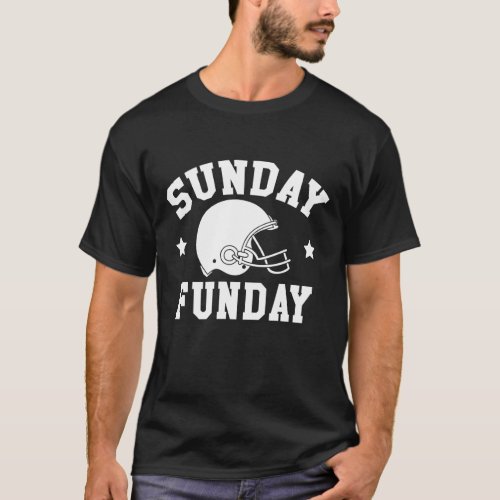 SUNDAY IS MY FUNDAY FOOTBALL SPORT T_Shirt
