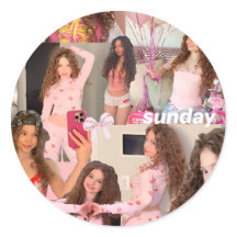 Sunday Kalogeras Collage Sticker