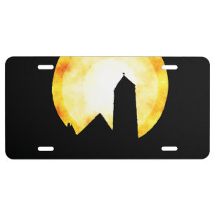 Sunday Morning Church License Plate