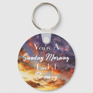 Sunday Morning Keychain