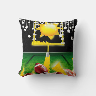 SUNDAY NIGHT FOOTBALL THROW PILLOW