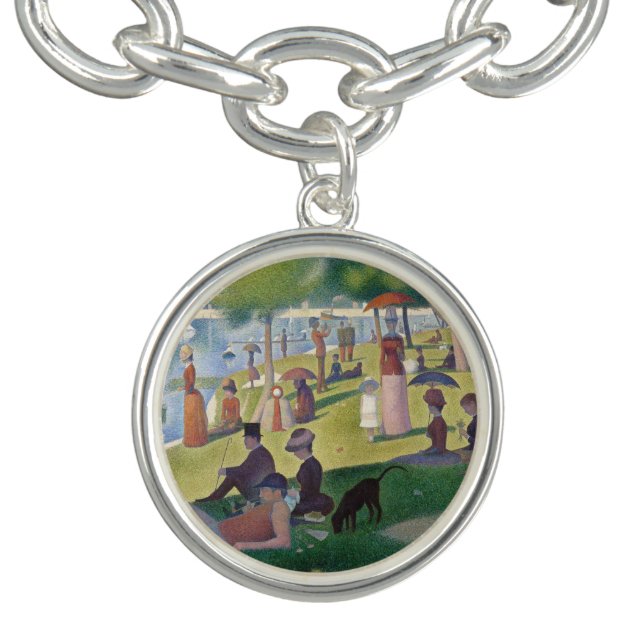 Sunday on La Grande Jatte Seurat Painting Bracelet (Design)