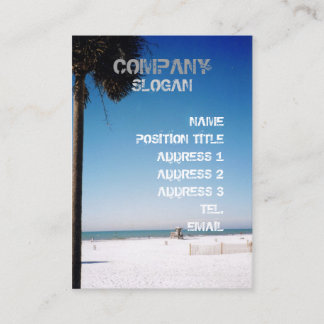 Sunday Palm Business Card