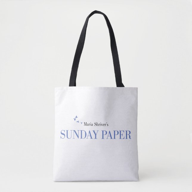 Sunday Paper Tote (Front)
