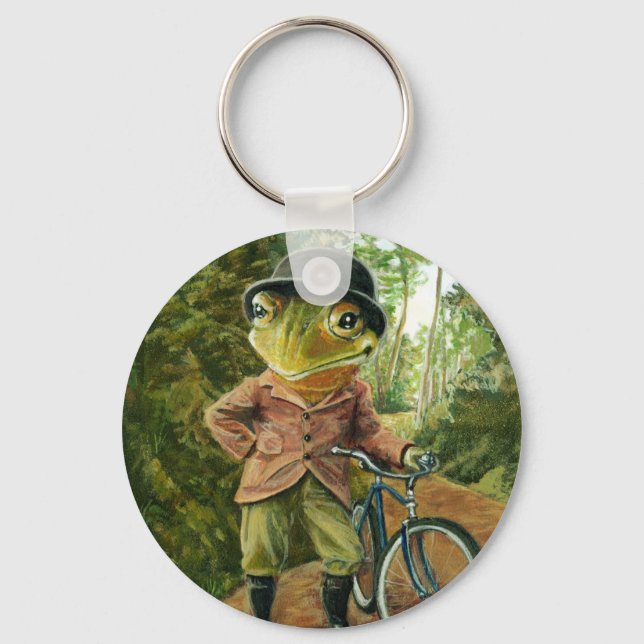 Sunday Ride Keychain (Front)