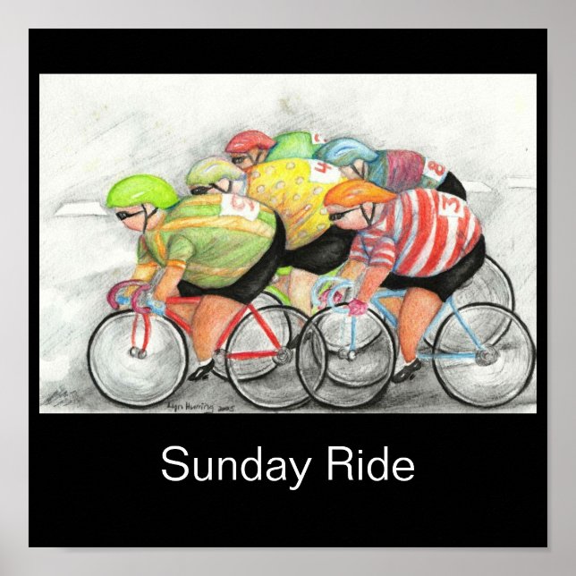 Sunday Ride Poster (Front)