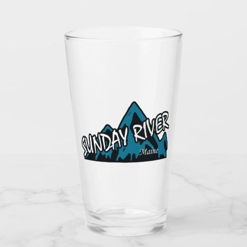 Sunday River Maine Mountains Glass