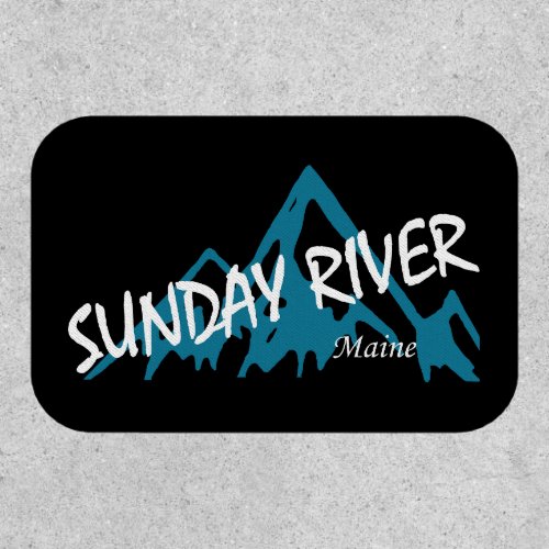 Sunday River Maine Mountains Patch