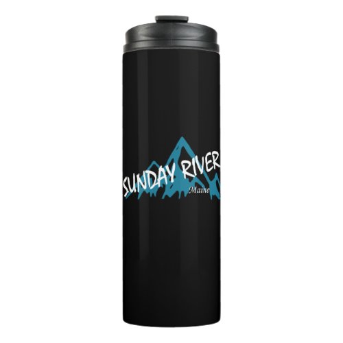 Sunday River Maine Mountains Thermal Tumbler
