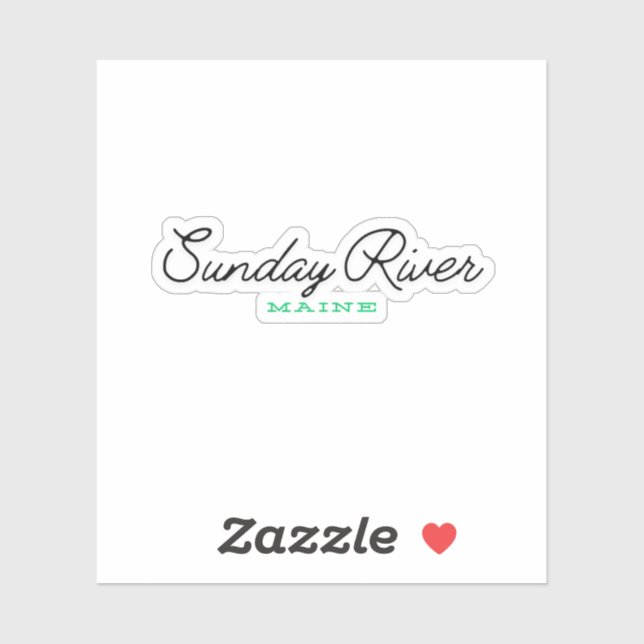 Sunday River Maine Sticker (Sheet)